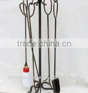 Metal Fireplace Log Holder thumbnail-1