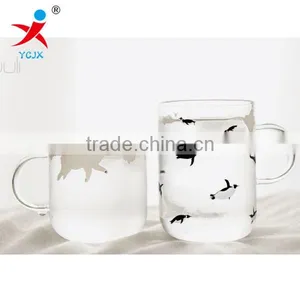 Drinkware Wholesale/clear Large Cylinder Tableware/hanging ,recycled,wide Moutu Glass Teapots With Mouth Blown thumbnail-1