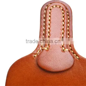 Handmade Band Card Holder Genuine Leather for Travel Retractable Badge thumbnail-3