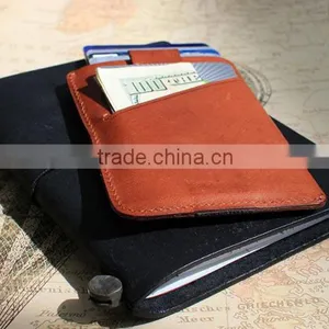 Real Leather Slim Front Pocket Minimalist Wallet Money Clip Card Holder thumbnail-5