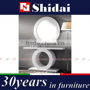 Italian Design Console Table With Mirror / Wooden Console Table / Wooden Living Room Console Table E-127 thumbnail-1