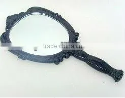 Plastic Handle Anna su Magic Mirror With Carved Rose thumbnail-1