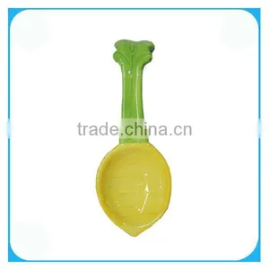Cute Ceramic Spoon With Easter Rabbit And Radish Design thumbnail-1