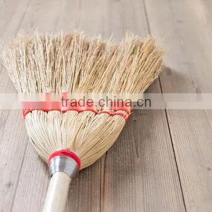 Corn Fiber Heavy-Duty Wire Banded Warehouse Soft Industrial Broom thumbnail-3