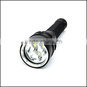 Underwater Super Bright CREE XM-L2 U2 LED High Power Diving Flashlight thumbnail-2