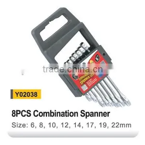 Y02031 8PCS 6-22MM Combination Spanner Set thumbnail-2