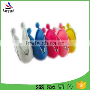 2016 Popular Silicone Products Latest Cheap Cartoon Eco-friendly Silicone Coin Wallet for Promotion Gifts thumbnail-5