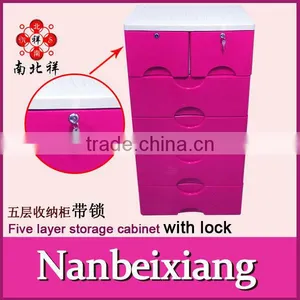5-tier Plastic Storage Drawer thumbnail-1