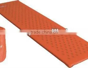 Orange Waterproof Ground Camping Inflatable Mat thumbnail-1
