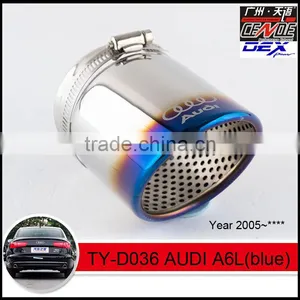 Stainless Exhaust Pipe Muffler Tips for Audi A6L thumbnail-1