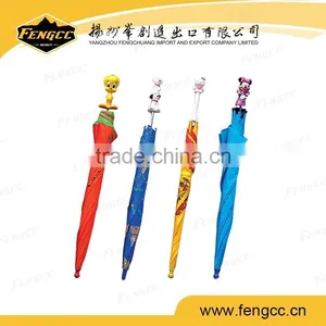 Hot Sale Cartoon Character Umbrella With Cartoon Handle thumbnail-2