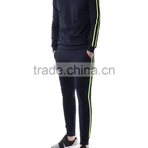 European Custom Branded Tracksuit Casual Active Jogger Sweatshirt And Pants Tracksuit For Men Slim Fit New Fashion Clothing thumbnail-2