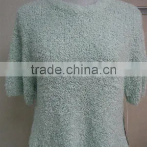 Fashion Design Women Spring Autumn Side Split Pullover Sweater thumbnail-1