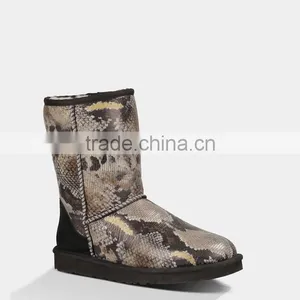 Fluffy Printed Winter Snow Boot thumbnail-1