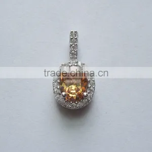 Silver Gemstone Pendants thumbnail-1
