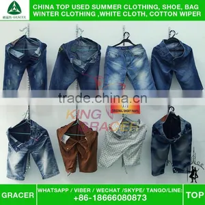 Warehouse Bales 100Kg Brand Name Men Short Pants Used Clothing Dealer thumbnail-1