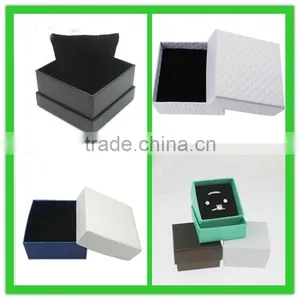 Customised Logo Matt Paper Jewelry Box Recycled Matt Paper Jewelry Box Cheap Paper Jewelry Gifts Box thumbnail-5