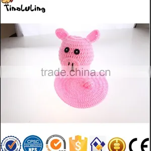 NPT10 Tinaluling New Style Pig Design Beautifu Handmade Newborn Baby Photography Suit thumbnail-2
