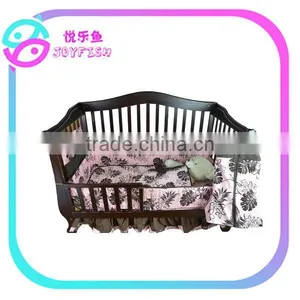 Baby Girl Forest Pink Crib Bedding Sets thumbnail-1