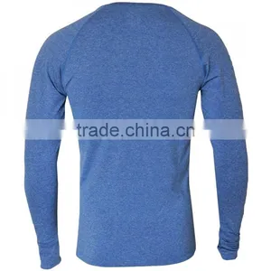 Long Sleeve t Shirt With Thumb Holes, Workout t Shirt for Man thumbnail-2