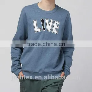 100% Polyester Printing High Quality Long Sleeve T-shirt Men Custom thumbnail-4