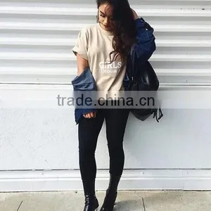 Hot Sale Stylish Short Sleeve Letter Print T-shirt for Women thumbnail-4