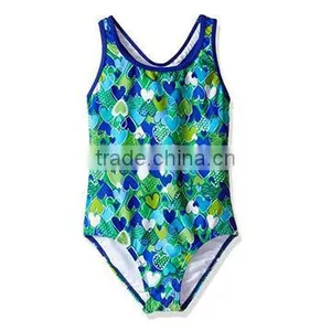 Kids Swimsuit Swimwear One Piece Cut Bow thumbnail-1