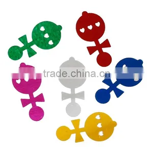 PVC Confetti Party Decoration Baby Shower Bell At Random thumbnail-3