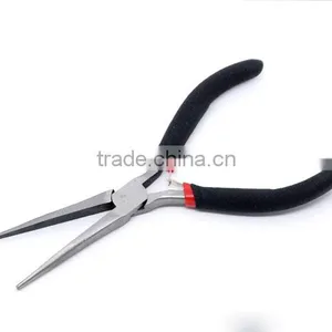 Newest Beading Jewelry Tool 15cm Flat Jewelry Making Long Nose Camp Tapered Pliers Function thumbnail-1