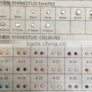 Hot Fix Octagon Aluminum Beads Hot Fix Rhinestud thumbnail-6