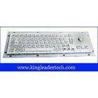 PS2 Inter Small Dimension Stainless Steel Industrial Kiosk Keyboard With Optical Trackball thumbnail-1