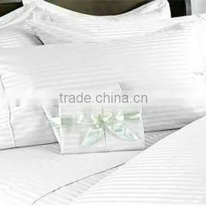 CVC 50/50 1cm Satin Stripe Bed Sheet thumbnail-2