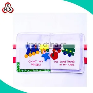 Custom Children Activity Book With Pencils Soft Fabric Activity Book thumbnail-1