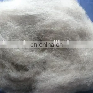 Carded and Dehaired Raccoon Hair Natural Brown for Spinning Yarn thumbnail-1