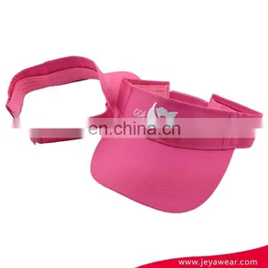 Cheap Cotton Sports Sun Visor Cap for Girls thumbnail-2