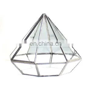 Terrarium Geometric Glass Terrarium Wholesale Diamond Model thumbnail-1
