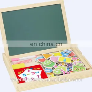OEM Wholesale Educational Wooden Magnetic Kids Drawing Board/educational Toys for Kids thumbnail-3