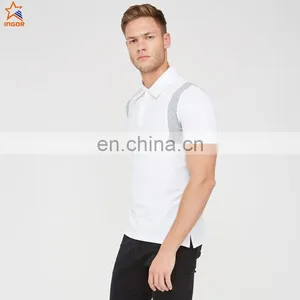 Sports Golf Hip Hop Private Label 3d Cotton Man Custom Blank Printing Polo T-shirt thumbnail-3
