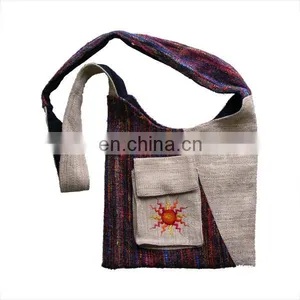 Hippie Shoulder Ethnic Canvas Shoulder Women Bags thumbnail-4