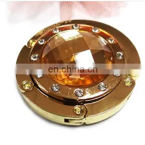 Custom Elegant Metal Silver Bag Hanger thumbnail-1