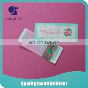 Provide Custom Brand Garment Woven Label for Dress thumbnail-1
