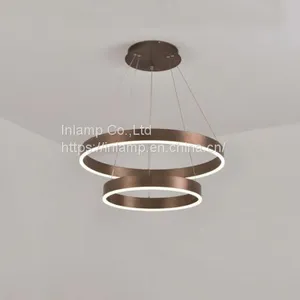 High Quality LED 3 Rings Pendant Light Factory thumbnail-1