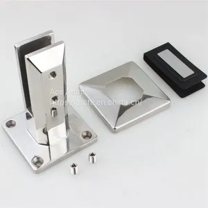 Australia 316 Stainless Steel Spigot / Glass Balustrade Spigot / Spigots Glass Clamps thumbnail-1
