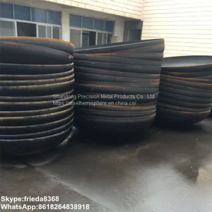 ISO 9001 500mm ~ 2000mm Steel Hemisphere Large Metal Half Hollow Sphere thumbnail-1