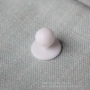 Plastic Black and White Buttons Restaurant Uniforms Chef Jacket Uniform Suit Buttons thumbnail-2