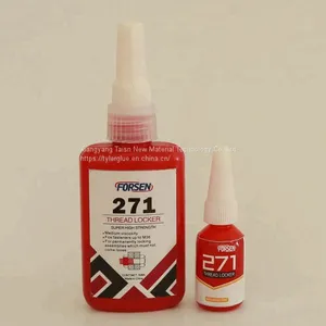Red Color Loctite Quality 271 Threadlocker Thread Locking Adhesive thumbnail-1