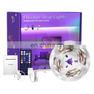 Smart Remote Controller Led Strip Light FPC TV Backlight Strip Light RGB 5 Meter Strip Light thumbnail-2