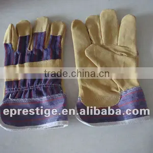 CE Certified 10.5" Leather Work Gloves thumbnail-1