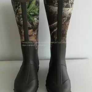 Man Camo Neoprene Boot,PVC/TPR/TPE Camo Neoprene Boots,Waterproof Male Neoprene Boots,Hunting Boots,Neoprene Camo Boot thumbnail-3