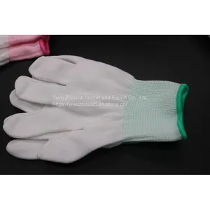 13-pin Nylon Gloves, Thin White Electronic Factory Polyester Glove Embryo in Summer, and Labor Protection Gloves thumbnail-2